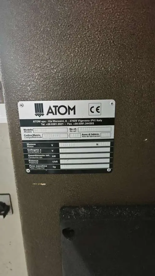 Пресс вырубочный консольного типа ATOM SE20C