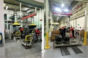Сборочная линия на базе автоматизированного конвейера