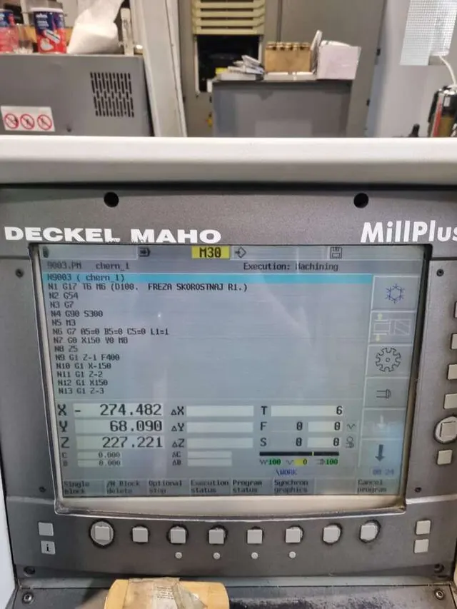 Обрабатывающий центр Deckel Maho DMU 50 eVolution 2002г.в.