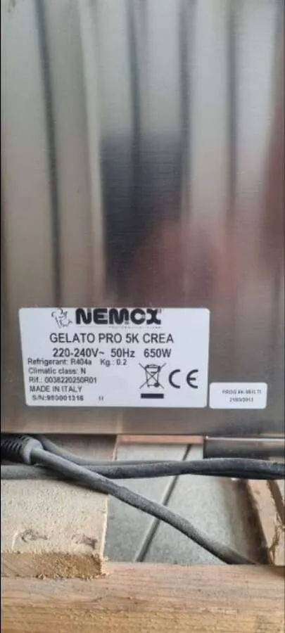 Фризер для джелато NEMOX GELATO 5K CREA Италия