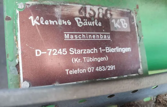 Торцовочный станок Klemens Bäurle Германия