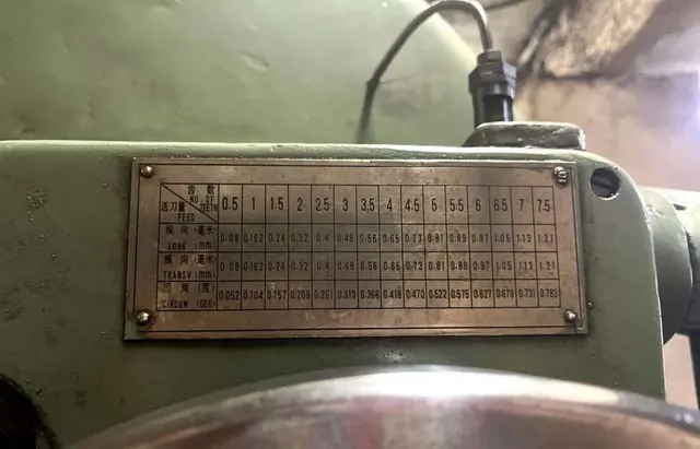 Долбежный станок Fushun Machine Tool Factory B5032