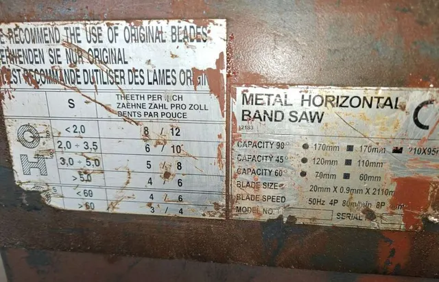 Ленточная пила Band Saw