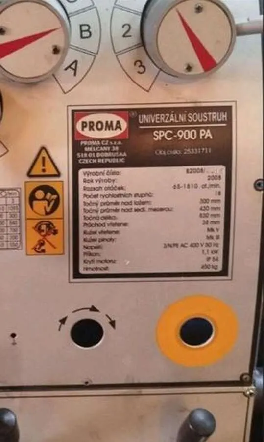 Токарный станок Proma SPC-900PA