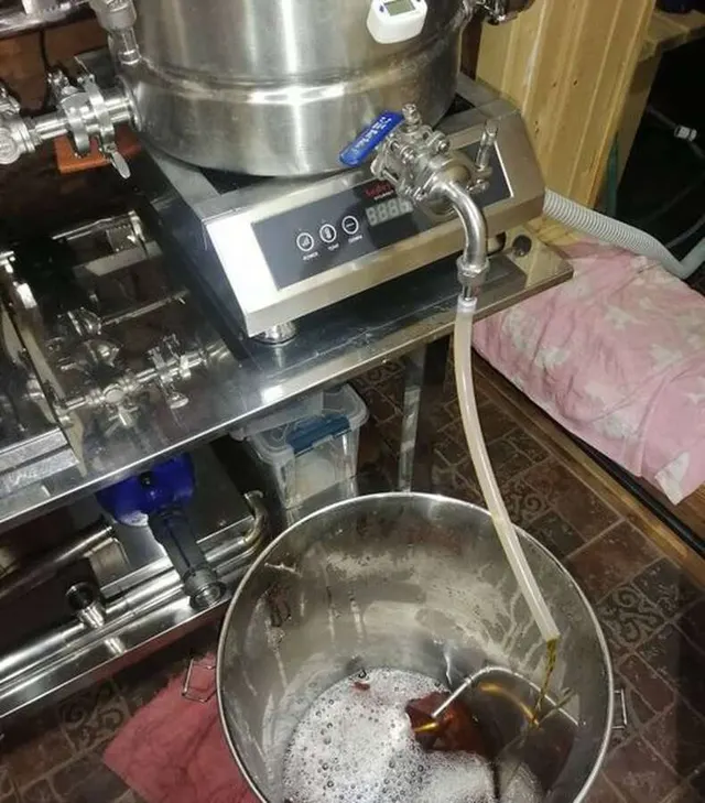 Пивоварня трехпосудная варочная