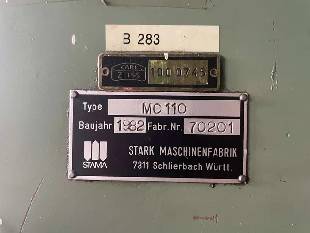 Обрабатывающий центр STAMA MC110