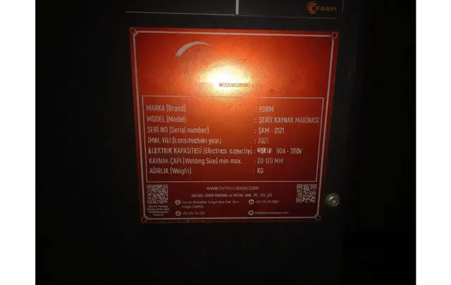 Сварочный станок Form SKM-0121 2021 г.в.