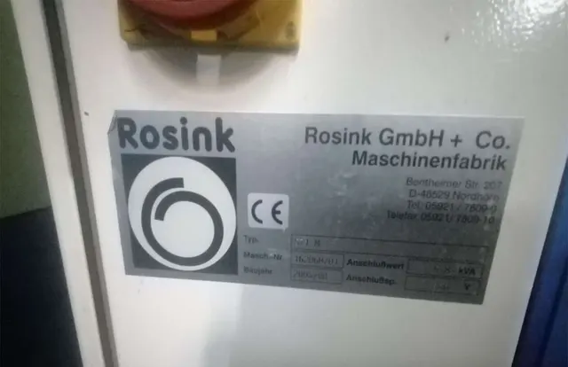 Шлифовальный станок для роликов прядильных машин ROSSINK SZ 1M