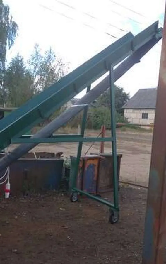 Транспортер ленточный наклонный