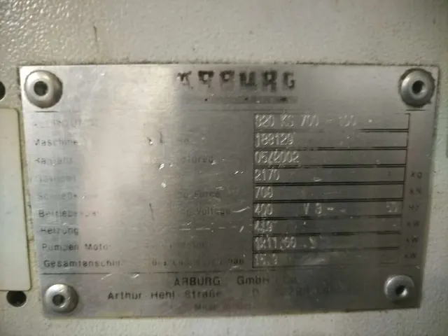 Термопластавтомат Arburg 320K 700-100 Германия