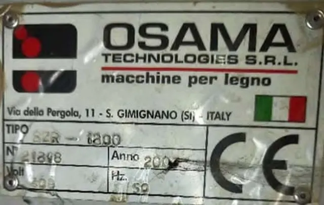 Клеенаносящий станок Osama S2R-1300 Италия