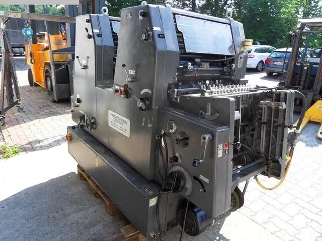 Двухкрасочная офсетная машина Heidelberg GTO ZP 1978г.в.