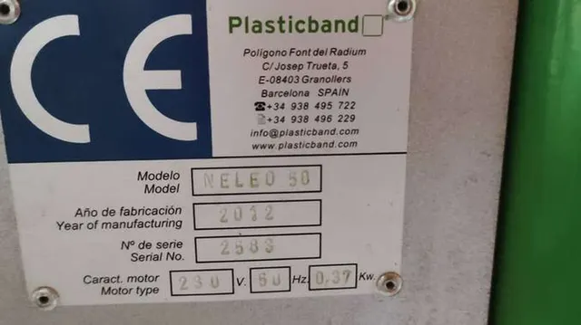 Упаковочная машина Plasticband Neleo 50 Испания
