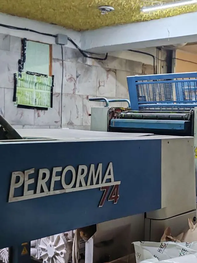 Офсетная машина KBA Performa 74-4