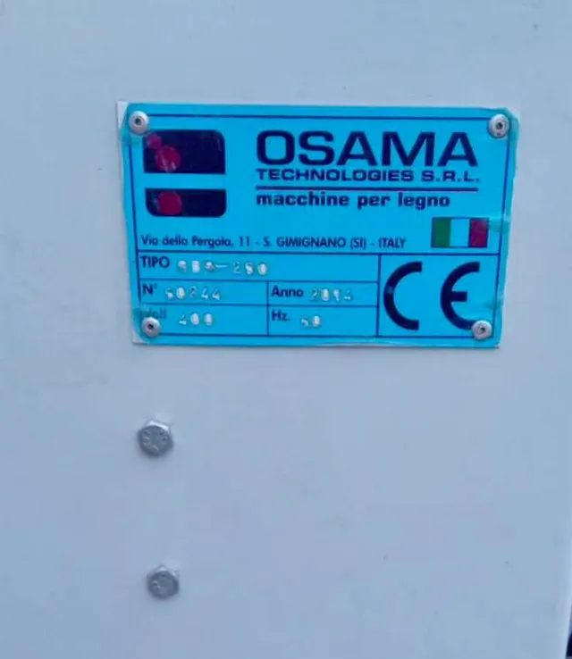 Клеенаносящий станок OSAMA SBR 250 Италия