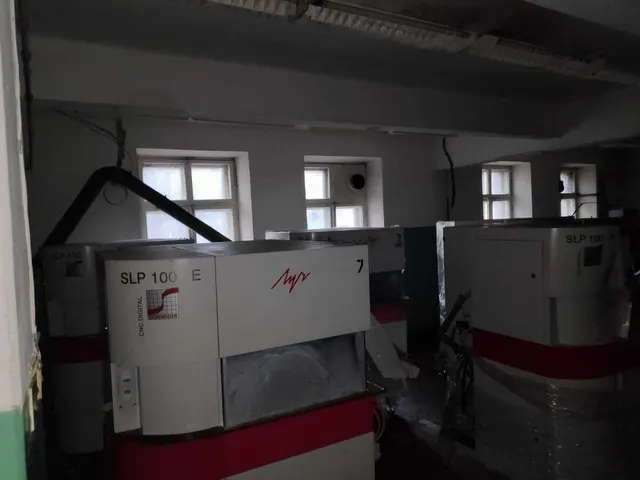 Линия для шлифовки и полировки оптического стекла