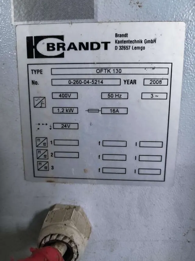 Кромкофрезерный станок Brandt OFTK 130
