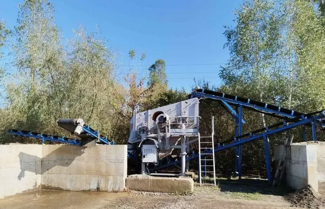 Мобильная установка грохот СП-120