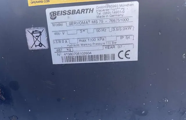 Грузовой шиномонтажный станок BEISSBARTH MS 75