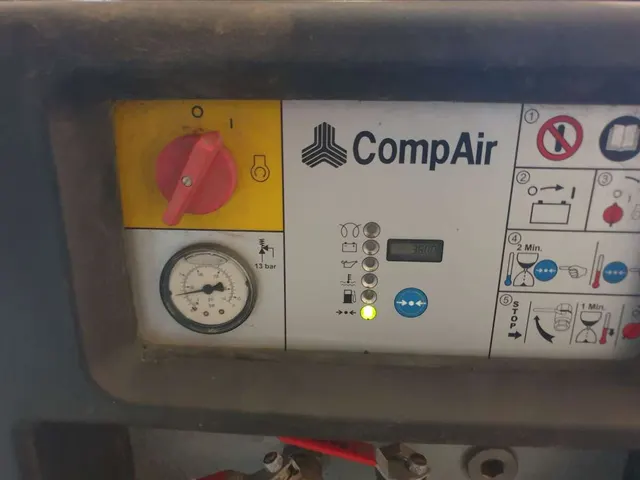 Компрессор винтовой с дизельным приводом CompAir C50