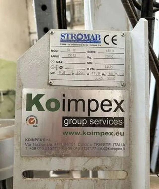 Пресс для склейки бруса Stromab SL2
