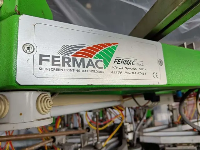 Машина для шелкографической печати Fermac 8 цветов