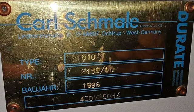 Установка продольной обрезки SCHMALE DURATE 510T
