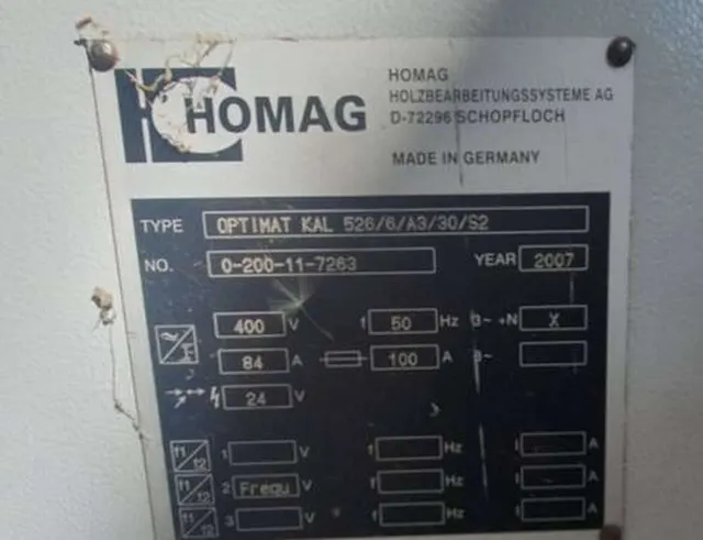 Кромкооблицовочный станок HOMAG OPTIMAT KAL