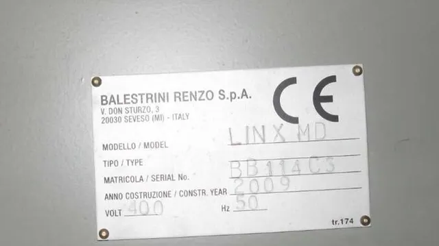 Шипорезно-пазовальный Balestrini LINX MD 2009 г.в.