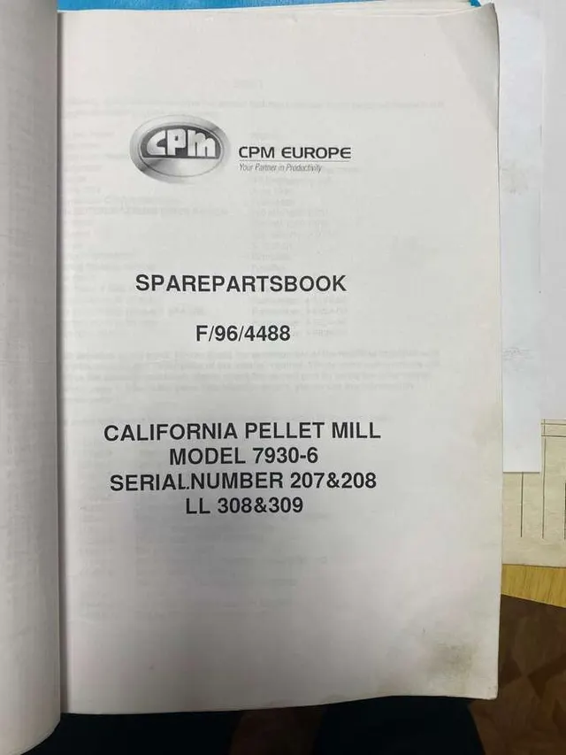 Гранулятор для пеллет CPM 7930-6
