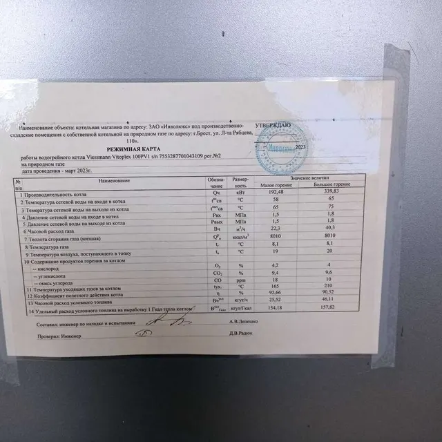 Котел водогрейный отопительный Viessmann Vitoplex 100PV1