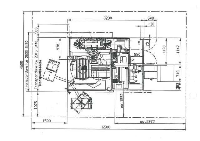 Обрабатывающий центр с ЧПУ DECKEL MAHO DMU 80 P
