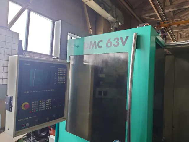Вертикальный фрезерный обрабатывающий центр DMG DMC 63 V