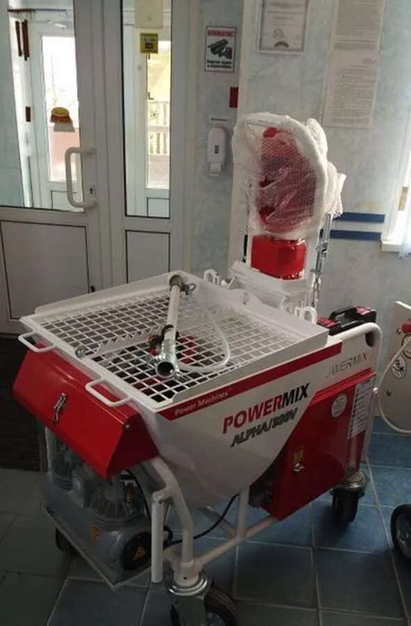Штукатурная станция PowerMix Alfa Турция
