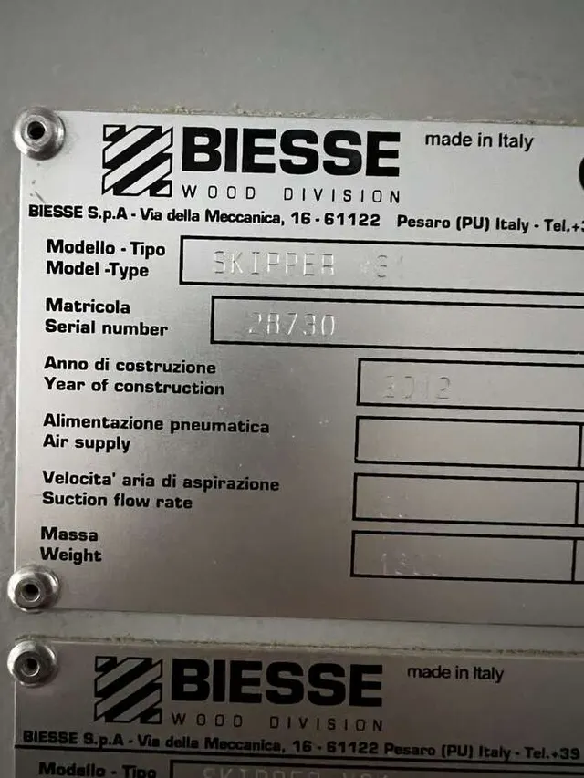 Сверлильно-присадочный центр с ЧПУ Biesse Skipper V31