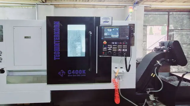 Токарный горизонтальный станок с ЧПУ FANUC C400K 2024г.в.
