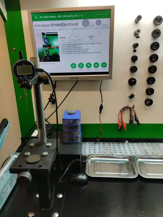 Стенд для проверки и ремонта форсунок Common Rail