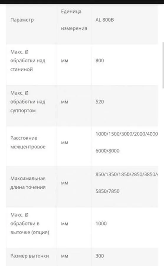 Универсальный токарно-винторезный станок Timeway AL-800Bx3000