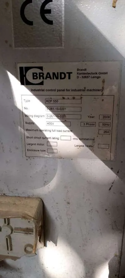 Кромкооблицовочный станок Brandt KDF 550