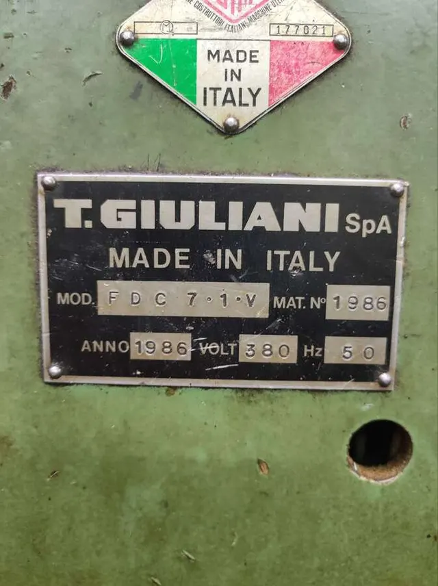 Станок фрезерный FDC7-1-V GIULIANI