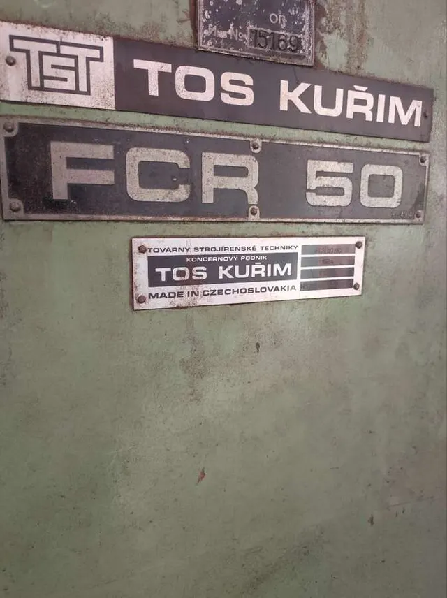 Фрезерный станок TOS FCR 50 с ЧПУ