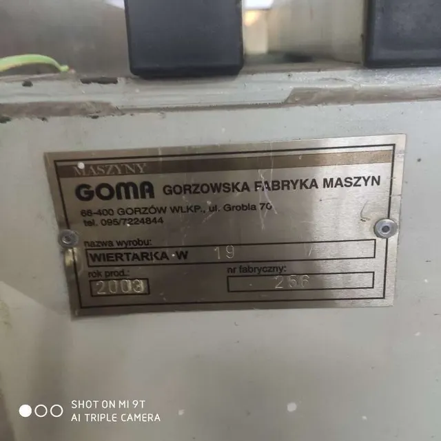 Сверлильный присадочный станок Goma