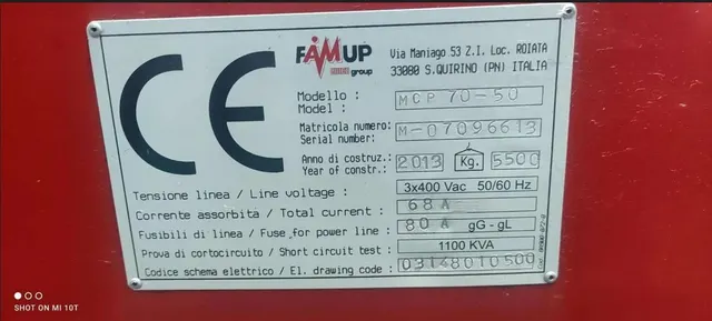Вертикальный обрабатывающий центр EMCO MCP 70-50