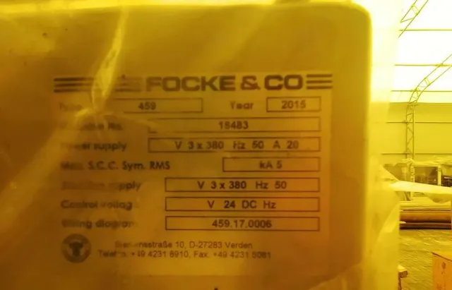 Автоматический упаковщик в гофрокороб Focke&Co 459