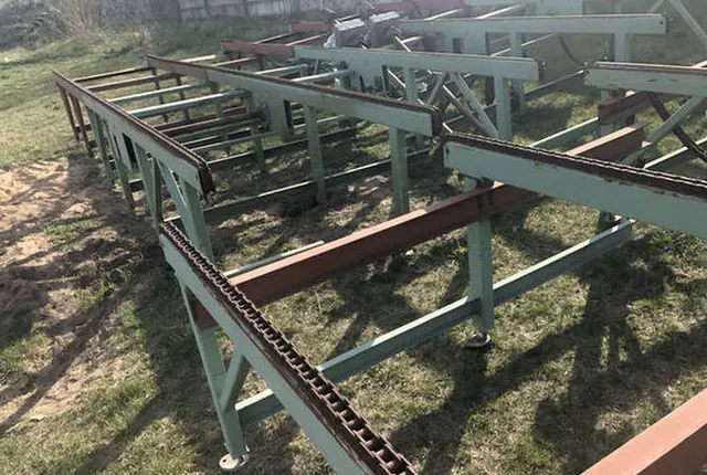 Линия для автоматического распаковывания доски Saulus
