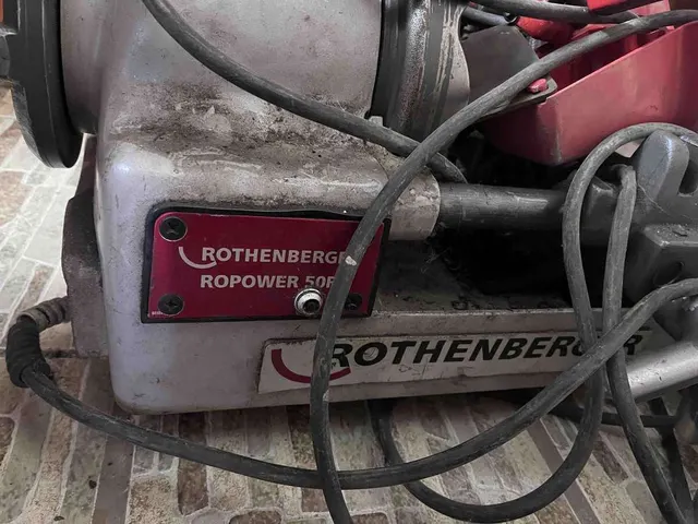 Резьбонарезной станок ROPOWER 50 R (Ропауэр) до 2" BSPT R/BSPP