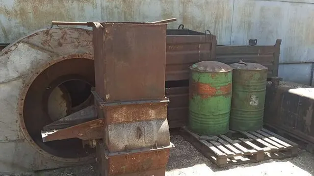 Циклон с воздуховодами