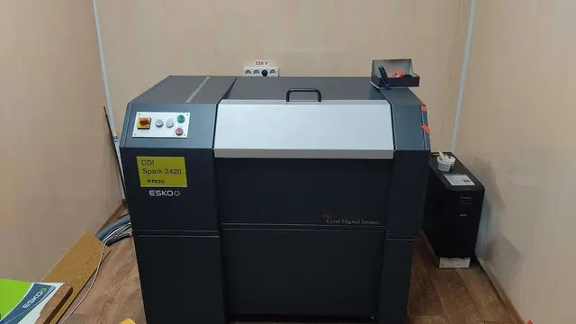 Флексографический гравер Esko CDI Spark 2420