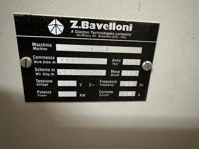 Станок для криволинейной обработки стекла Bavelloni