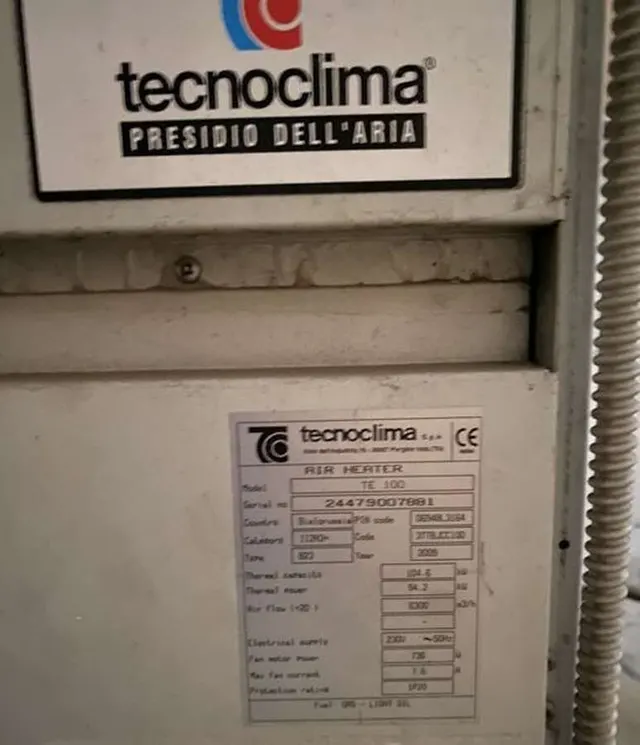 Теплогенератор универсальный TE 100 Technoclima
